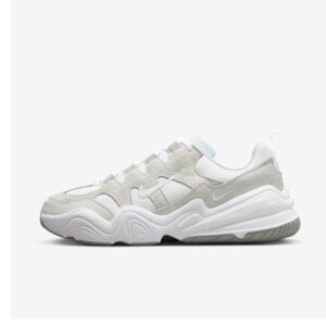 Nike Tech Hera White and Beige Sneakers